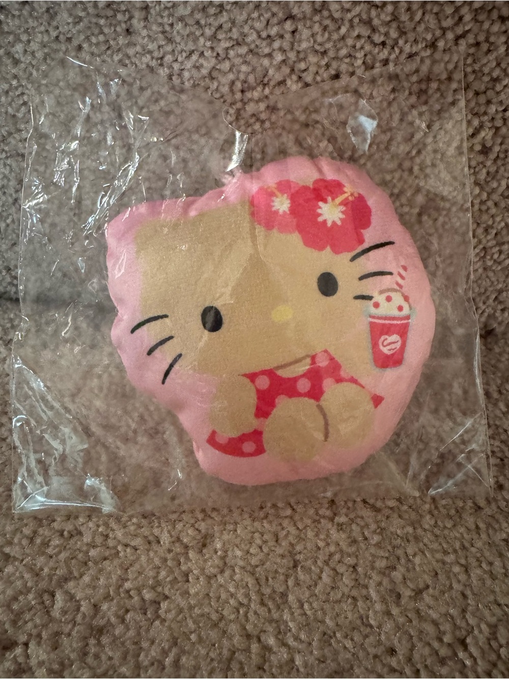 Hello Kitty Plush Keychain
